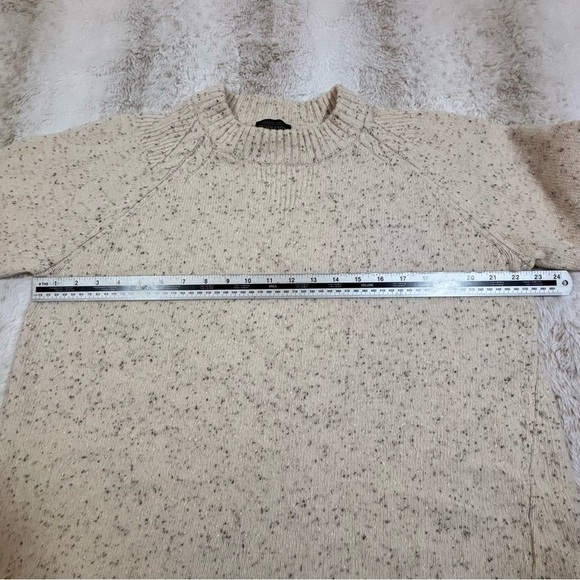 Pendleton Lambswool Crewneck Sweater Speckled Beige Knit Women’s XL - Picture 10 of 16